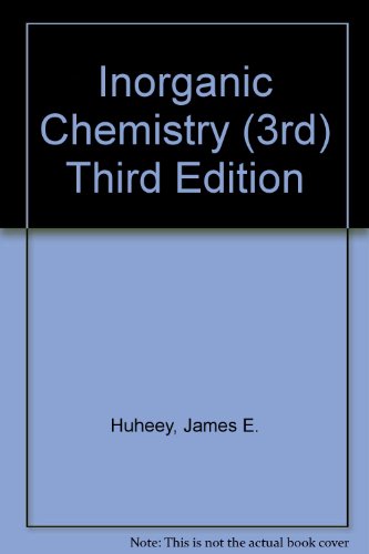 Inorganic Chemistry (3rd) Third Edition