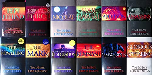 Left Behind Complete Original 12 Volume Set: Left Behind, Tribulation Force, Nicolae, Soul Harvest, Apollyon, Assassins, The Indwelling, The Mark, Desecration, The Remnant, Armageddon, Glorious Appear