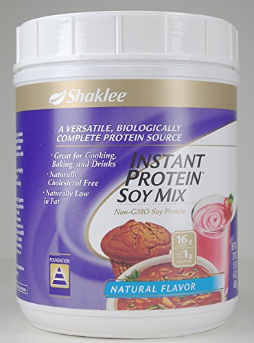 Shaklee Instant Protein Soy Mix,Natural Flavor, 22 ounces