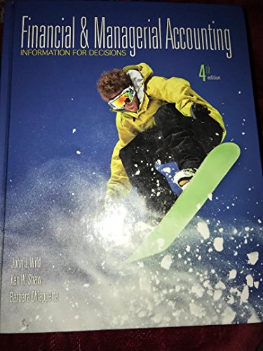 Financial Accounting: Information for Decisions: 5th (Fifth) Edition