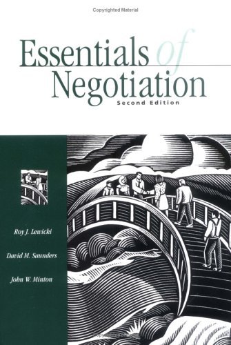 Essentials of Negotiation:2nd (Second) edition
