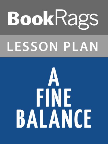 Lesson Plans A Fine Balance