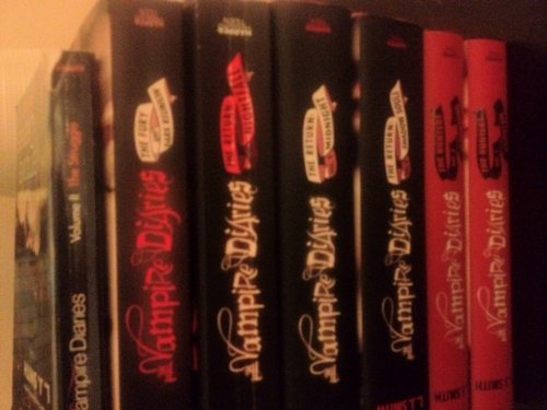 The Vampire Diaries Books Volume 1-9 (The Awakening,the Struggle,the Fury, Dark Reunion, Nightfall, Shadow Souls, the Return Midnight, the Hunters Pahntom, the Hunters Moon Song) (The Vampire Diaries