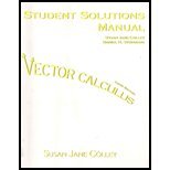 Vector Calculus-Student's Solutions Manual (3rd, 06) by Colley, Susan J [Paperback (2005)]