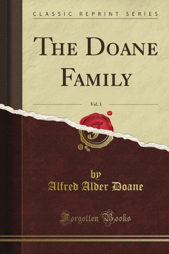 The Doane Family, Vol. 3 (Classic Reprint)