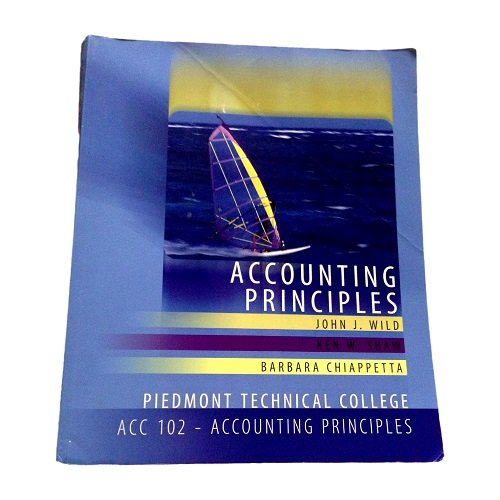 Fundamental Accounting Principles by Wild,John J.; Shaw,Ken W.; Chiappetta,Barbara. [2008,19th Edition.] Hardcover