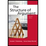 The Structure of Argument by Rottenberg,Annette T.; Winchell,Donna Haisty. [2011,7th Edition.] Paperback