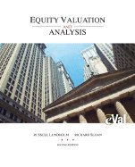 MP Equity Valuation & Analysis by Lundholm,Russell; Sloan,Richard. [2007,2nd Edition.] Hardcover