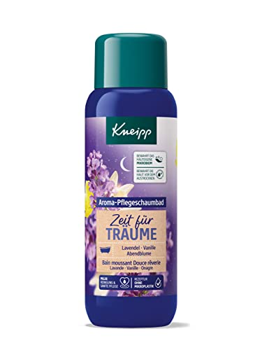 Kneipp Aroma-Pflegeschaumbad Zeit Für Träume Lavendel Vanille Und Abendblume, 1er Pack (1 X 400 Ml)