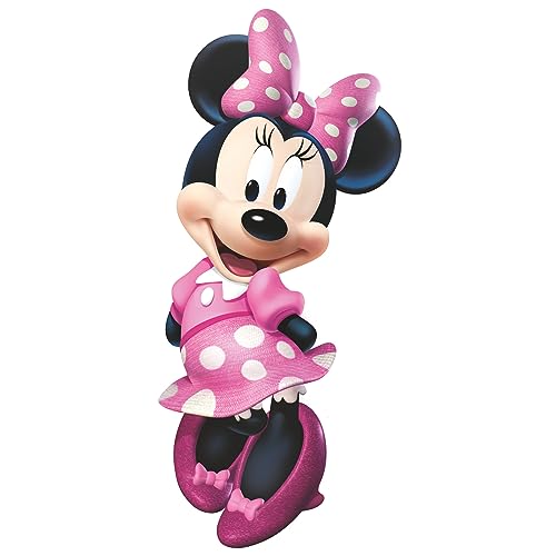 Roommates Plastic Minnie Mouse Boutique Giant Wall Decals, Multi Color