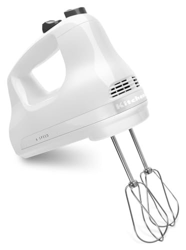KitchenAid 5-Speed Ultra Power Hand Mixer, KHM512WH