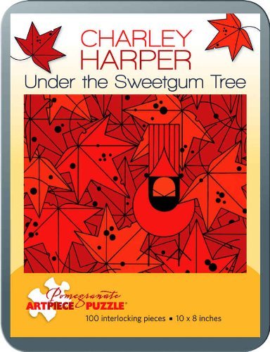 Under The Sweetgum Tree 100-piece Jigsaw Puzzle by Charley Harper by Pomegranate