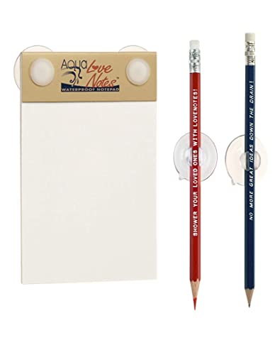 Aqua Love Notes Waterproof Notepad