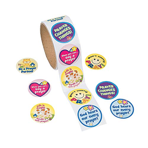 Fun Express Prayer Roll Stickers