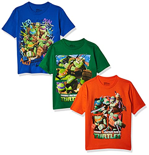 Teenage Mutant Ninja Turtles Boys' 3 Pack T-Shirt by Nickelodeon