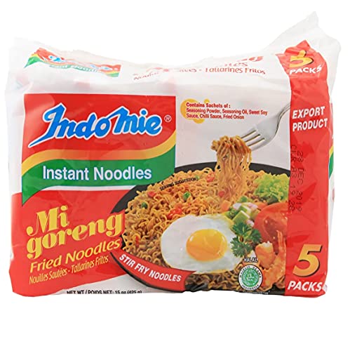 Indomie Mi Goreng Instant Fried Noodles 30 Packs × 85 g/Pack