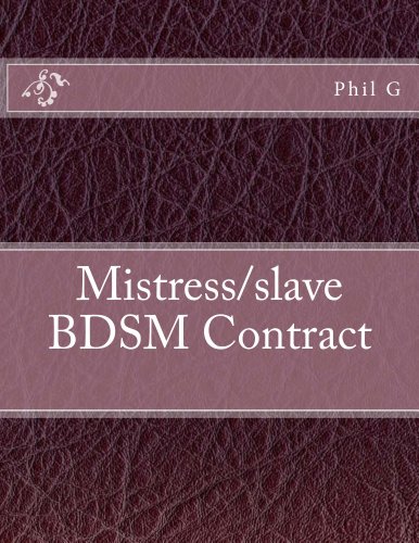 Mistress/slave BDSM Contract