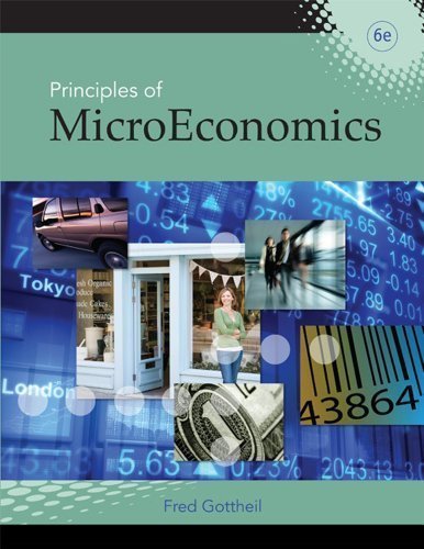 Principles of Microeconomics (Available Titles Aplia) 6th (sixth) Edition by Gottheil, Fred M. (2009)