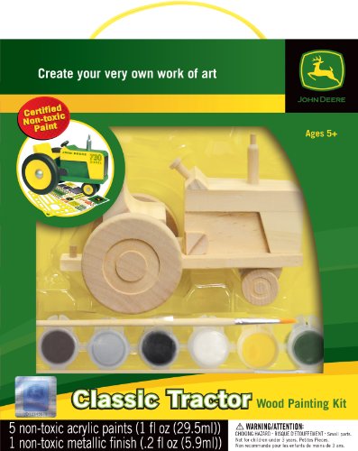 MasterPieces John Deere Classic Tractor Wood Paint Kit