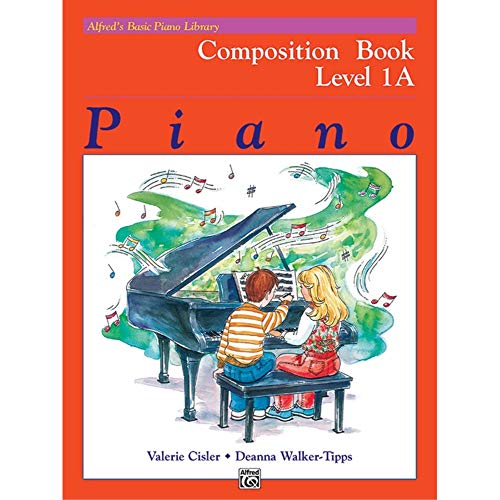 Alfred's Basic Piano Course - Composition Book Level 1A