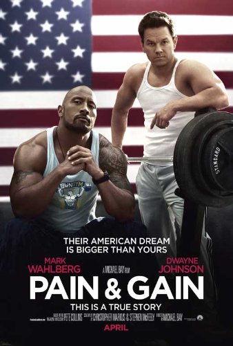 Pain and Gain (2013) 27 x 40 Movie Poster Mark Wahlberg, Rebel Wilson, Dwayne Johnson, Ed Harris, Style A