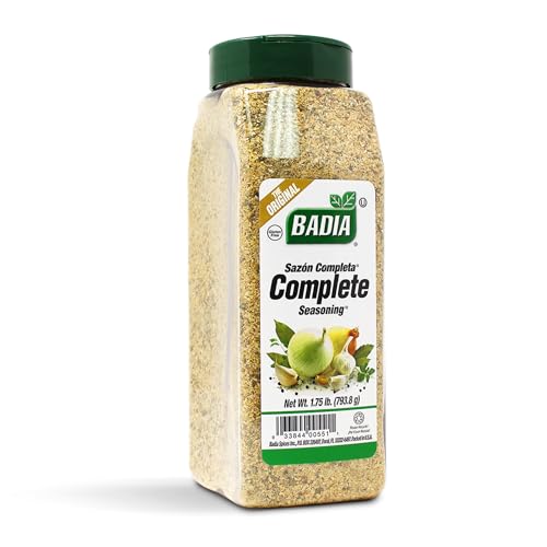 Badia Complete Seasoning, 28oz - All-Purpose Spice Blend of Garlic, Onion, Salt, Pepper, Herbs & Spices - Savory Signature Blend