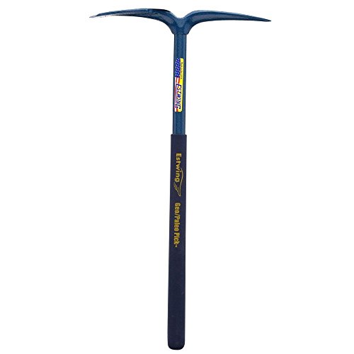Estwing GP100 Paleo Geological Pointed Tip Rock Pick with Vinyl Cushion Grip, 25, Blue by Estwing
