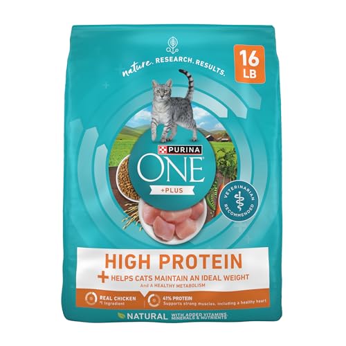 PURINA ONE PURINA O.N.E. 178612 One Smartblend Healthy Metabolism for Cats, 16-Pound by