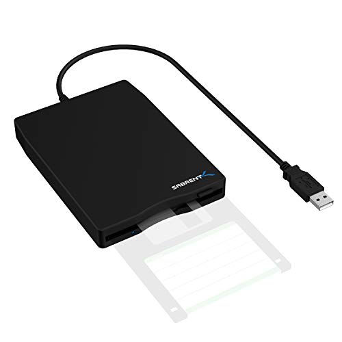 Sabrent External USB 1.44 MB 2X Floppy Disk Drive (FL-UDRV)