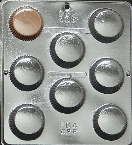 Large Peanut Butter Cup Mold Chocolate Candy Mold Candy Making