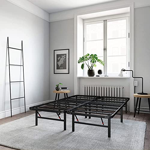 Hercules Classic Brands Heavy-Duty 14-Inch Platform Metal Bed Frame | Mattress Foundation, Full