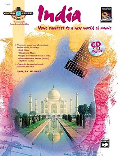 Guitar Atlas India: Your Passport to a New World of Music, Book & CD (National Guitar Workshop) (Paperback) - Common