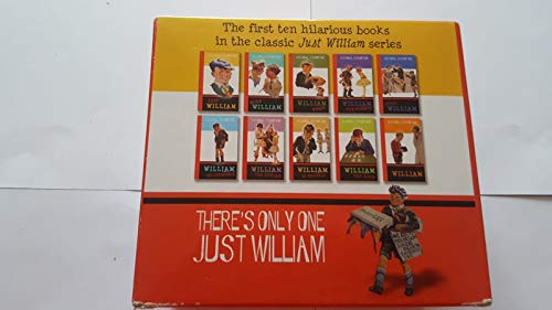 Just William, More William William Again, William - The Fourth, Still William, William The Conqueror, William The Outlaw, William In Trouble, William The Good, & William (10 BOOK BOX SET) PAPERBACK BY RICHMAL CROMPTON