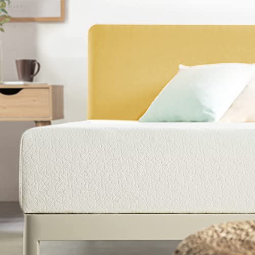 Best Price Mattress Matelas Double en Mousse à mémoire de Forme au thé Vert, Blanc 20,3 cm