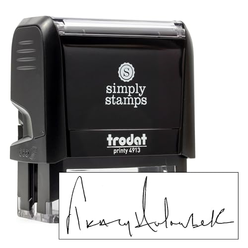 Custom Signature Stamp - Self Inking