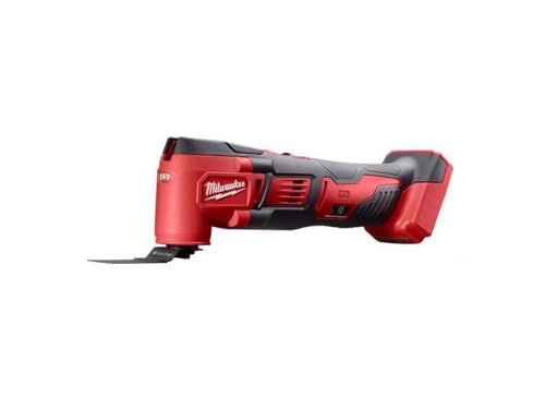 Milwaukee 2626-20 M18 18V Lithium Ion Cordless 18,000 OPM Orbiting Multi Tool with Woodcutting Blades and Sanding Pad with Sheets Included (Battery Not Included, Power Tool Only)