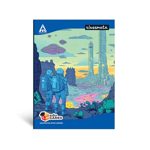 Classmate Long Notebook - 140 Pages, Single Line, 297mm x 210mm (Pack of 12)