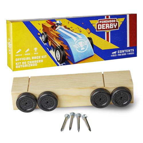 Scout Derby Grand Prix Pinewood Derby Car Kit by Boy Scouts of America