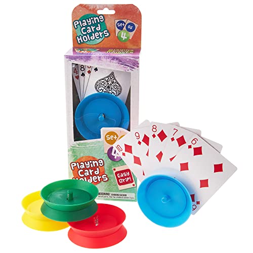 Circle-shaped Hands-Free Playing Card Holders