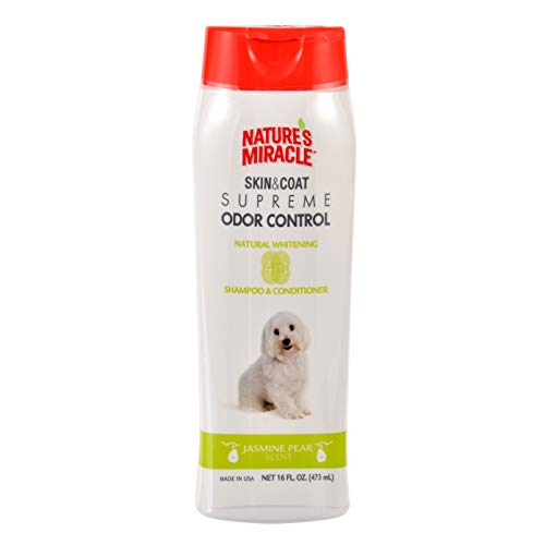 Nature's Miracle Supreme Whitening Odor Control Shampoo, 16 oz.