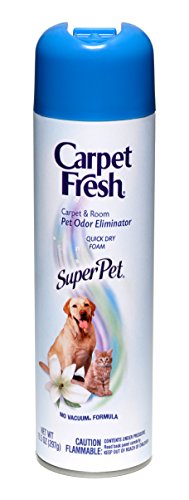 Carpet Fresh 280129 Carpet and Room Pet Odor Eliminator, Super Pet 10.5 oz (Pack of 6)