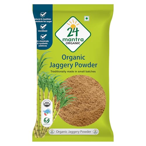 24 Mantra Organic Jaggery Powder (500g)