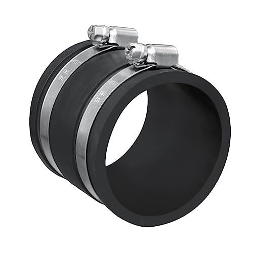 POWERTEC 70148 Dust Control Flex Cuff with Hose Clamps, 2-1/2-Inch