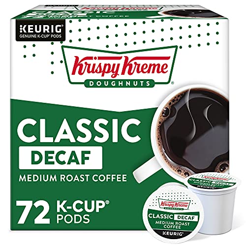 Krispy Kreme House Decaf, Keurig K-Cups, 72 Count