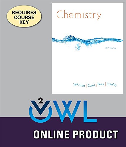 OWLv2 for Whitten/Davis/Peck/Stanley's Chemistry, 10th Edition