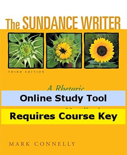 English 21: Composition for Connelly's The Sundance Writer: A Rhetoric, Reader, Handbook, 3rd Edition