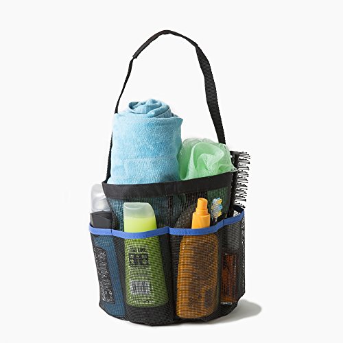 ShowerMade Shower Tote Premium Quality Shower Caddy Strong Quick Dry Bag for College, Dorm, Gym or Travelling