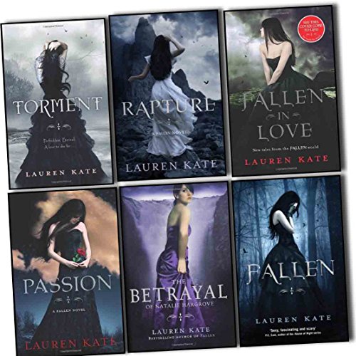 Lauren Kate Fallen Collection 6 Books Set Pack Set (Passion, Fallen, Torment, The Betrayal of Natalie Hargrove, Rapture, Fallen in Love)