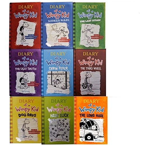Diary of a Wimpy Kid Book 1-9 Complete Hardcover Set