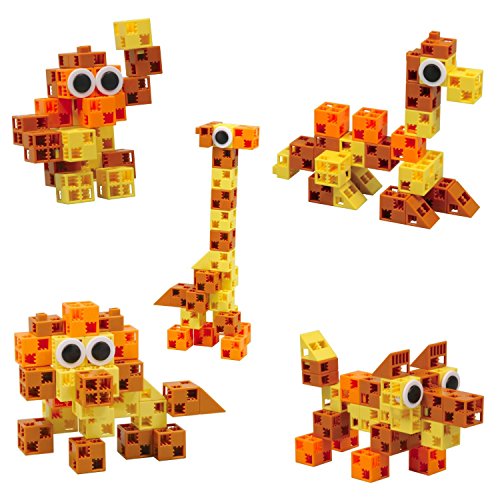 Click-A-Brick Animal Kingdom 30pc Educational Toys Building Block Set - Best Gift for Boys and Girls